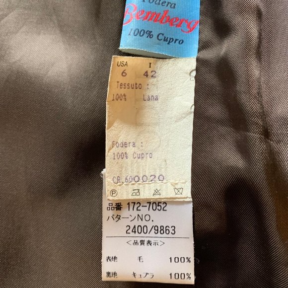 Vintage Cinzia Rocca 100% Wool Coat - Picture 4 of 9